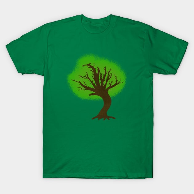 Large Oak Tree T-Shirt by TheCameraEyeDesigns